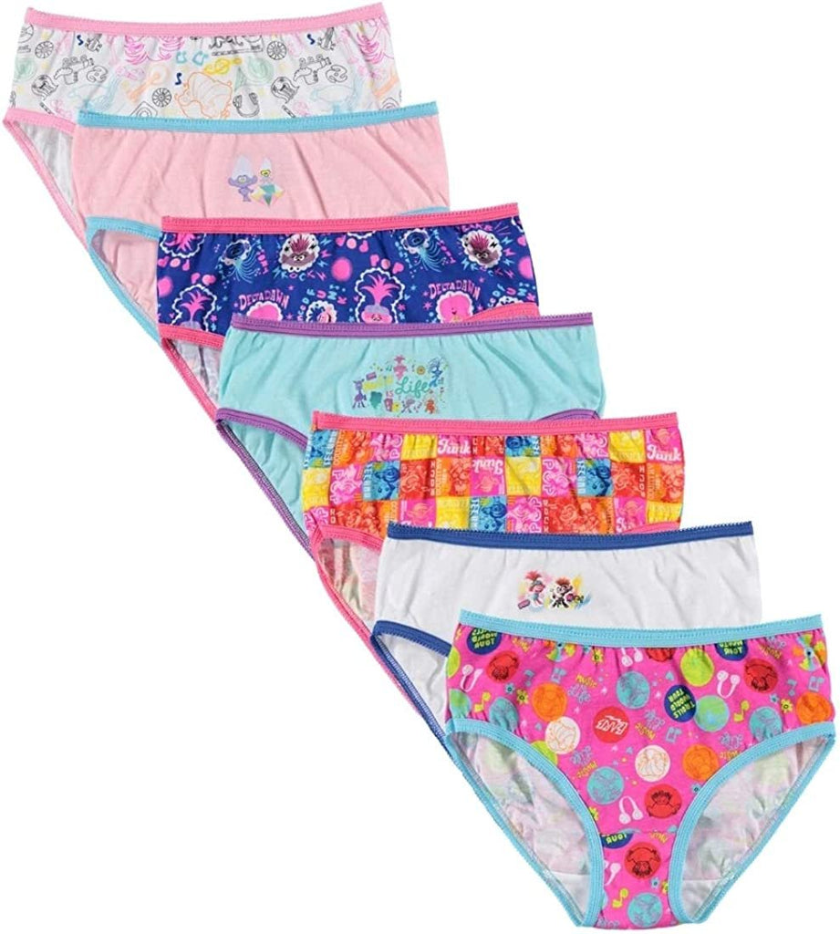 Handcraft Trolls World Tour 7 Pack Briefs Panties - 8