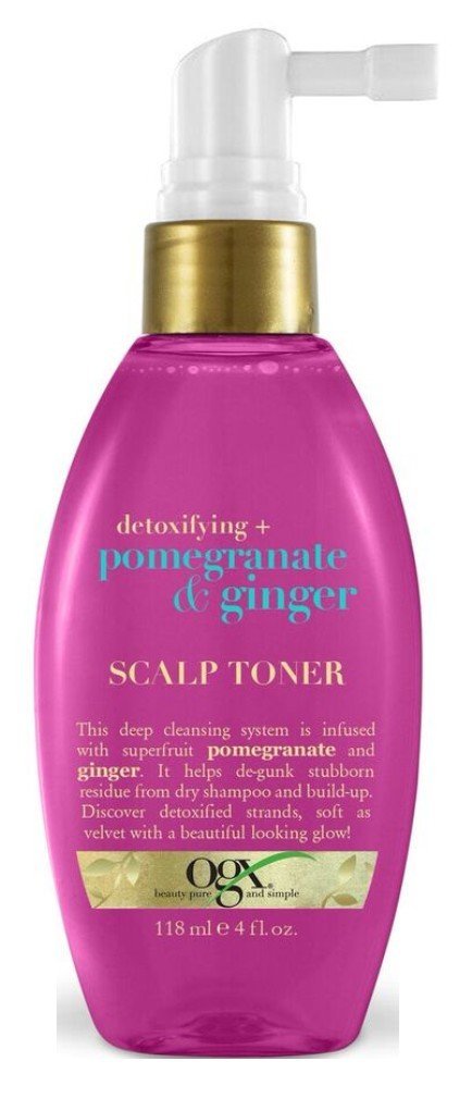 Ogx Pomegranate & Ginger Scalp Toner 4 Ounce (6 Pack)