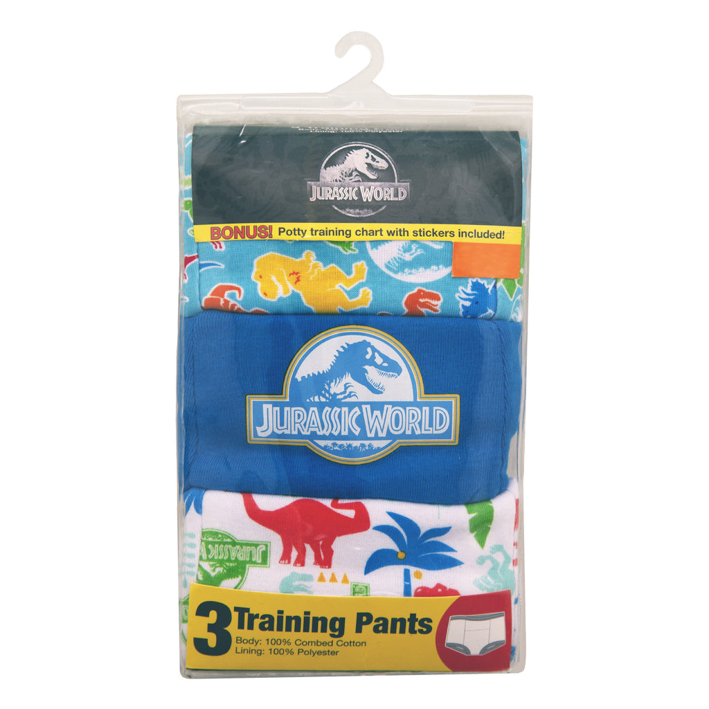 Jurassic World Boys' Toddler Potty Training Pants