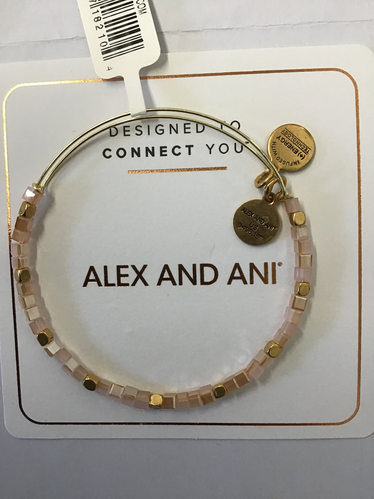 Alex and Ani Balance Bead Bracelet Carmel One Size, Rafaelian Gold (A20BBEAD03RG)