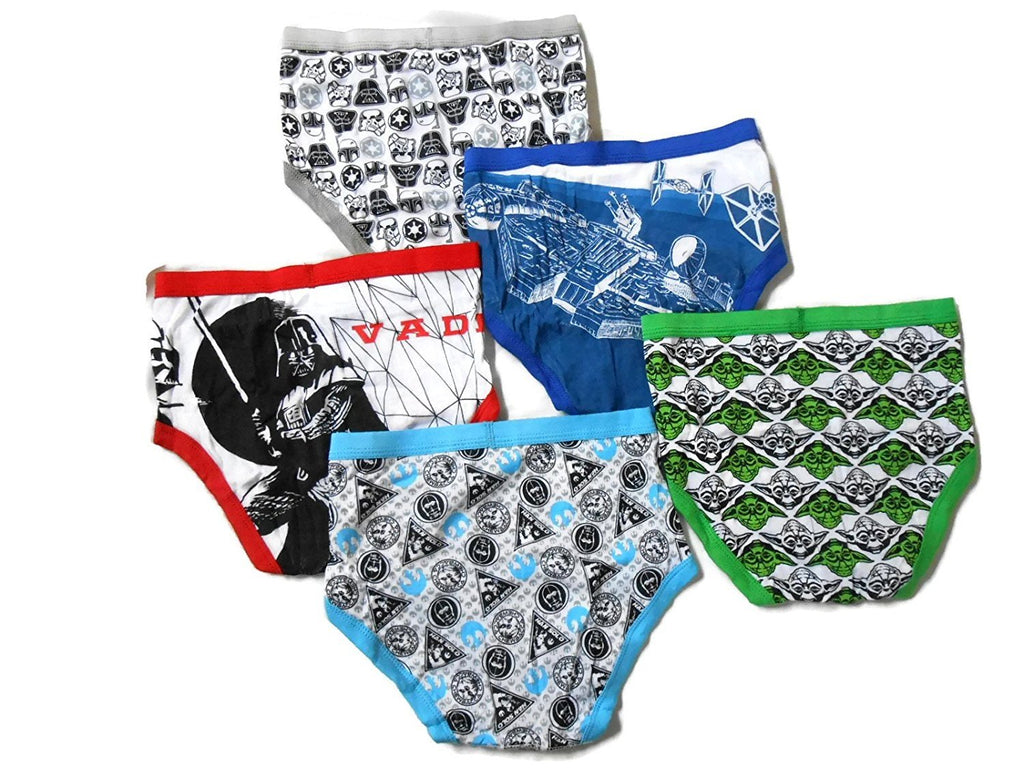 Star Wars Little Boys' Brief (Pack of 5)