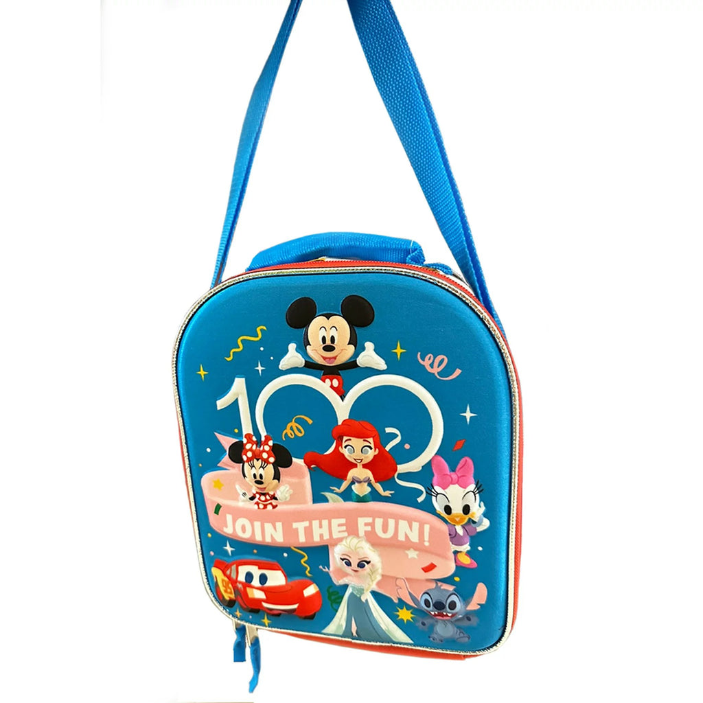 3D Moldled Mickey 100 Year Of Wonder Lunch Bag