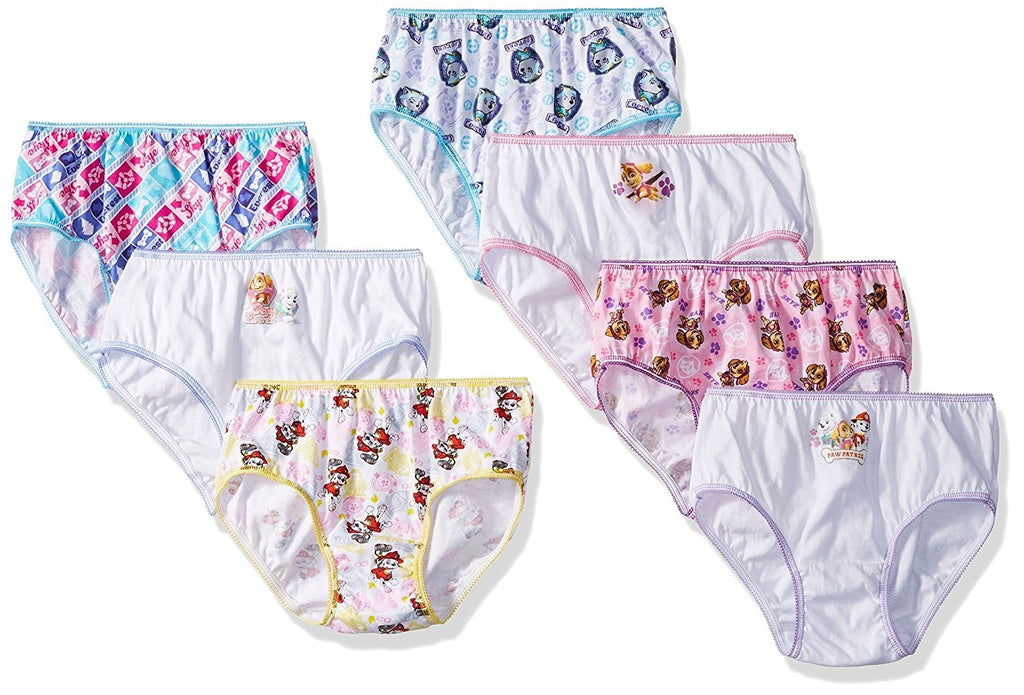 Paw Patrol Girls' Pups 7 Pack Panty by Nickelodeon