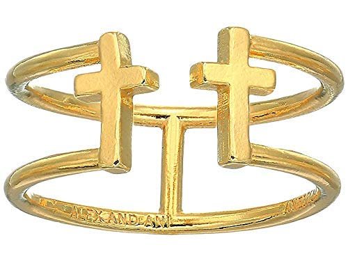 Alex and Ani Womens Cross Ring