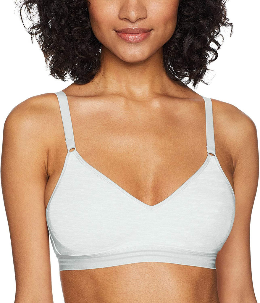 Hanes Women's ComfortFlex Fit T-Shirt Soft Unlined Wirefree Bra Bra