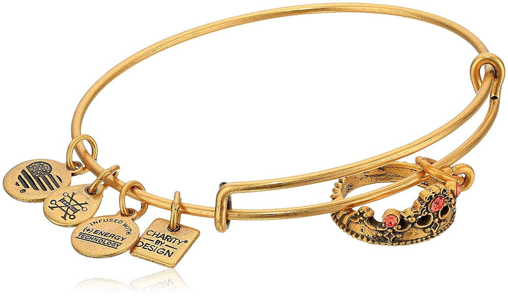 Alex and ANI Charity by Design, Queen's Crown Bangle Bracelet