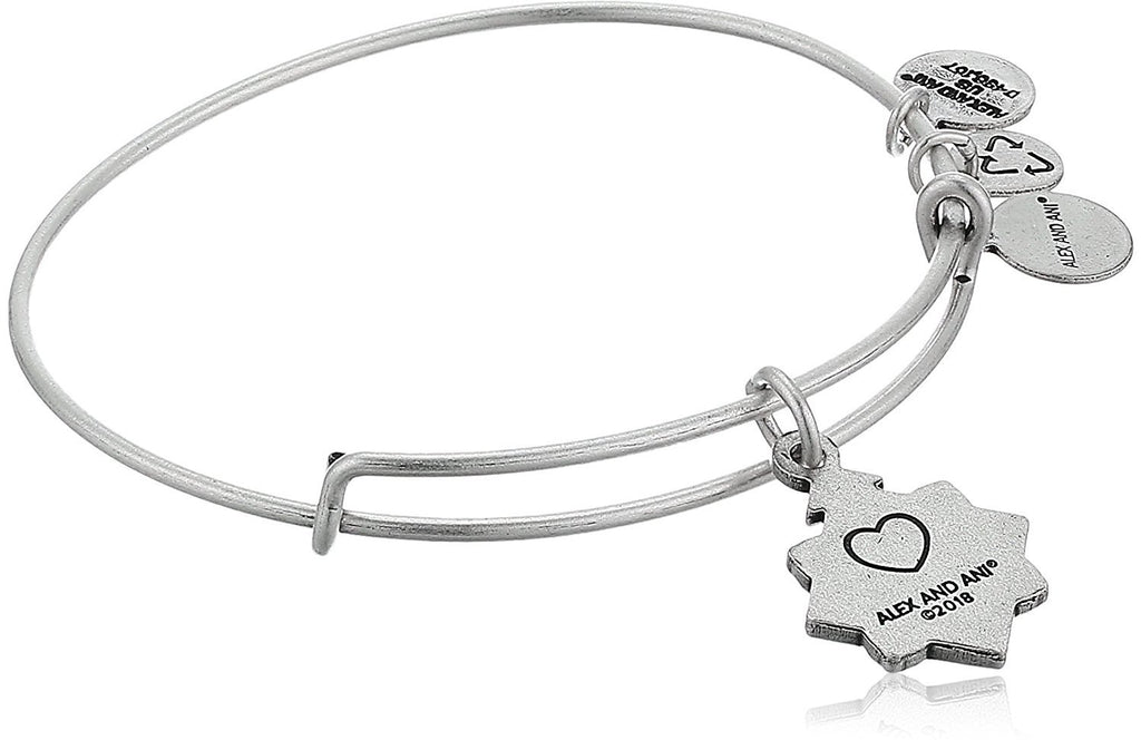 Alex and Ani Womens Because I Love You Friend III Bangle