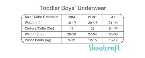 Handcraft Boys' Toddler Baby Shark 7pk Briefs