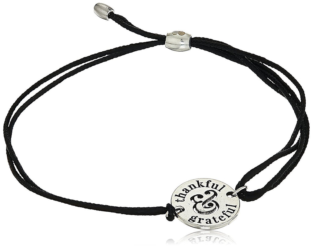 Alex and Ani Womens Kindred Cord Thankful Grateful Bracelet