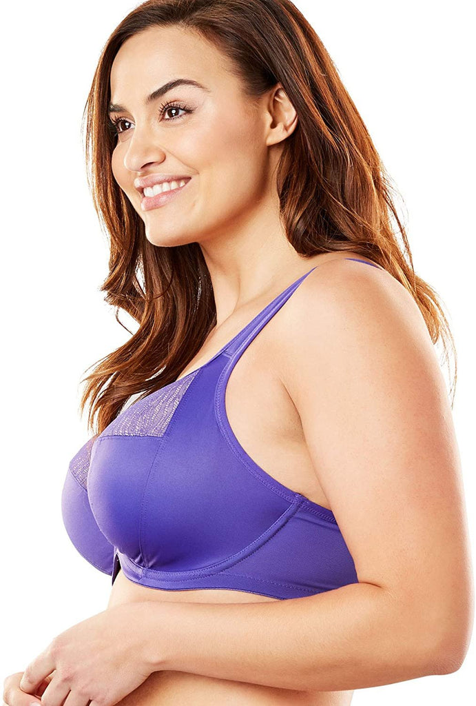 LEADING LADY Women's Plus-Size Plus Size Underwire Padded T-Shirt Bra Bra