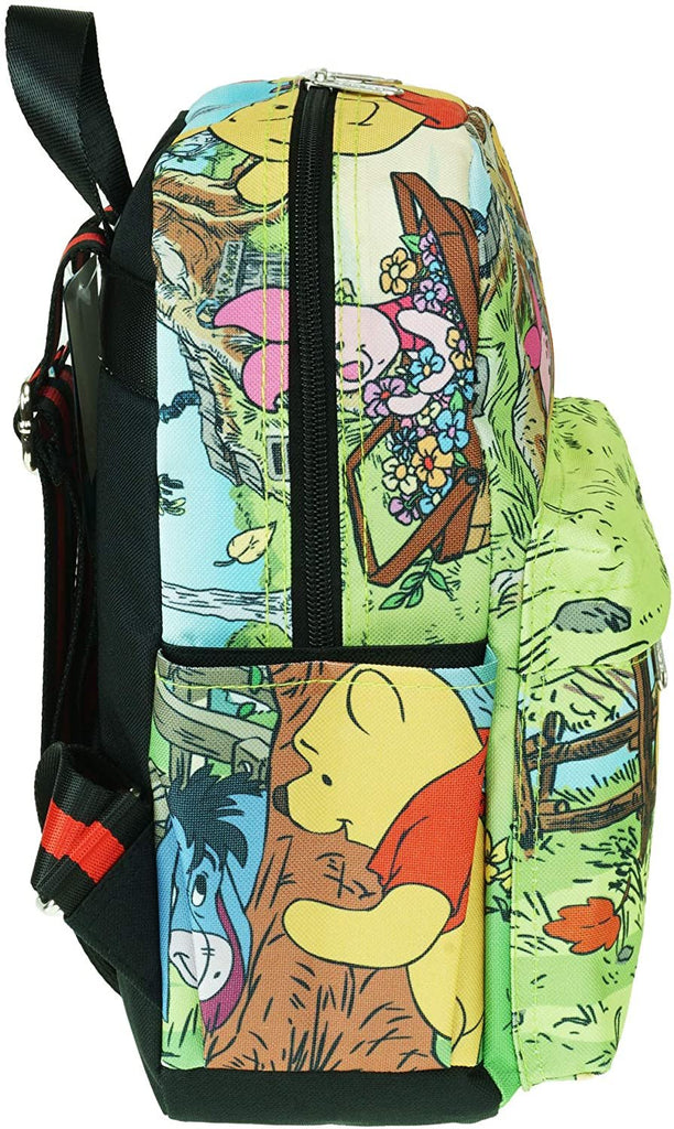 KBNL Winnie the Pooh 12inch Deluxe Oversize Print Daypack A21324 Medium