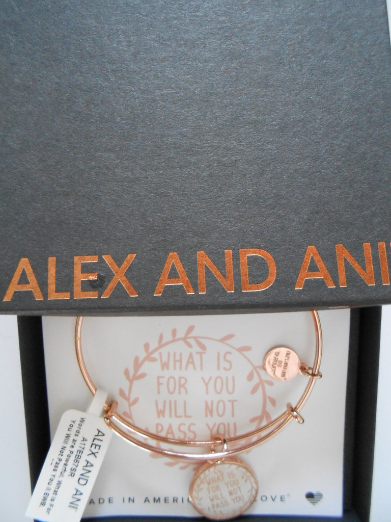 Alex and Ani Words are Powerful Bangle Bracelet