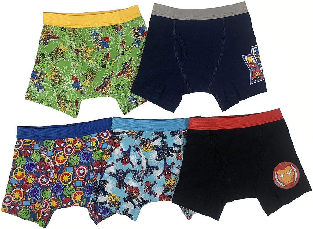 Marvel Boys' MRVL Hero 5PK TB Boxer Briefs