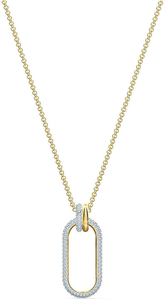 SWAROVSKI Time Pendant Necklace Gold One Size