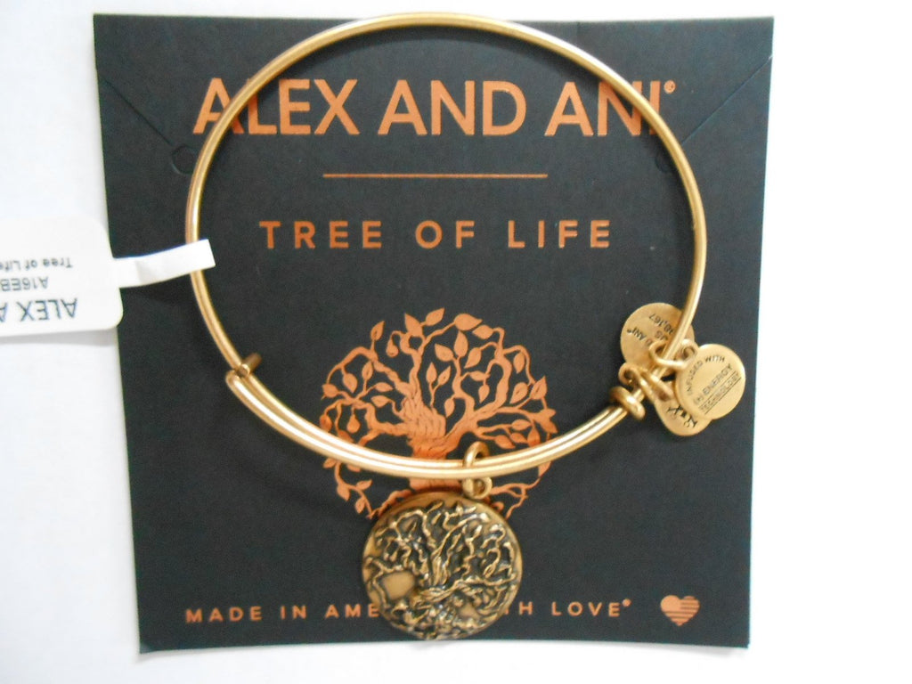 Alex and Ani Tree of Life III Expandable Rafaelian Bangle Bracelet