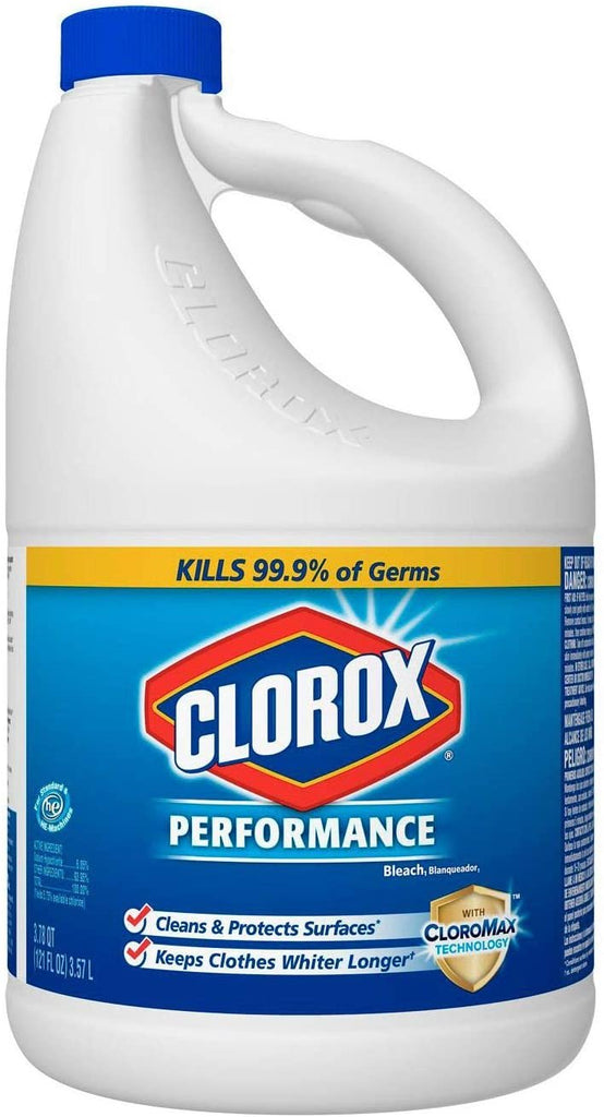 Clorox Concentrated Liquid Bleach Regular 121 fl Oz 3 Ct - Brand New Item