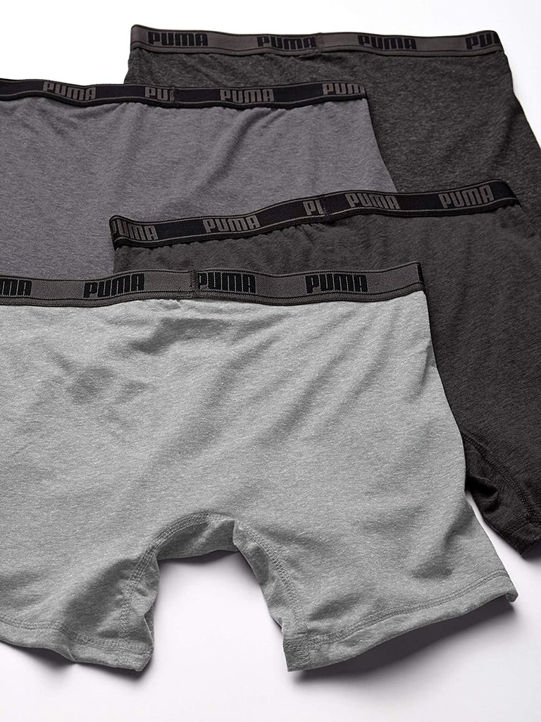 PUMA Men's 4 Pack Tech Boxer Brief