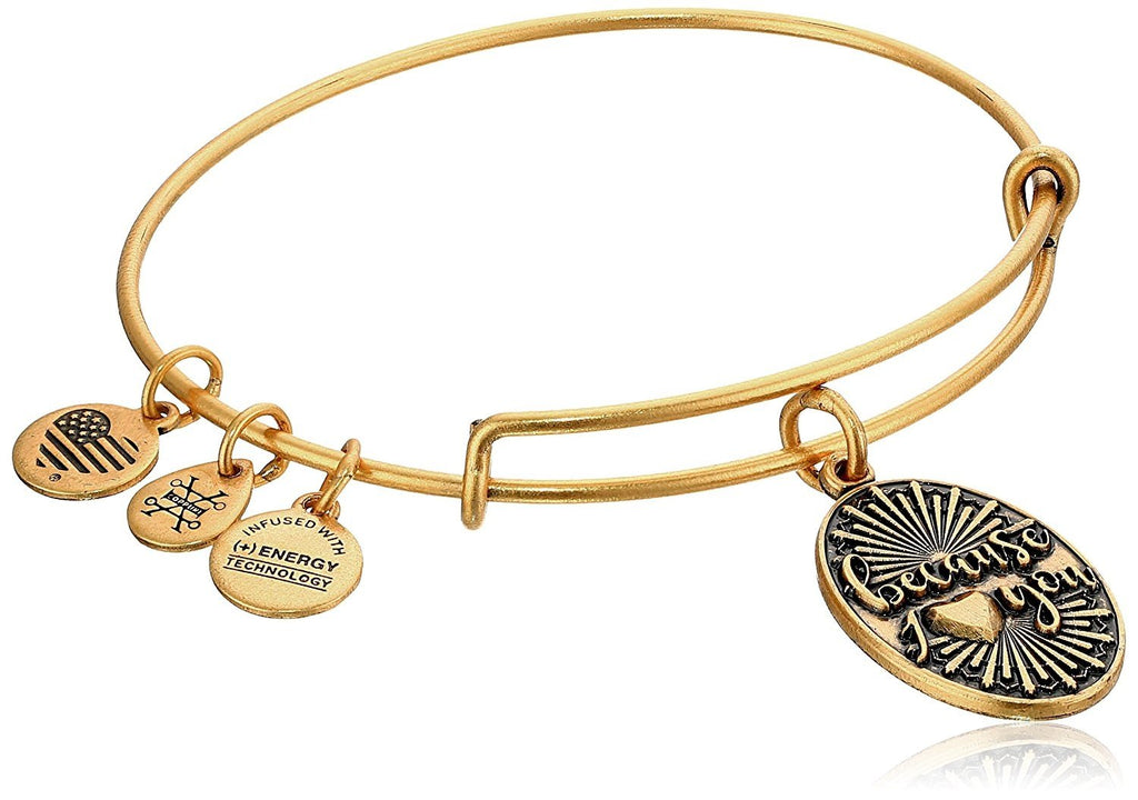 Alex and Ani Because I Love You Rafaelian Bangle Bracelet