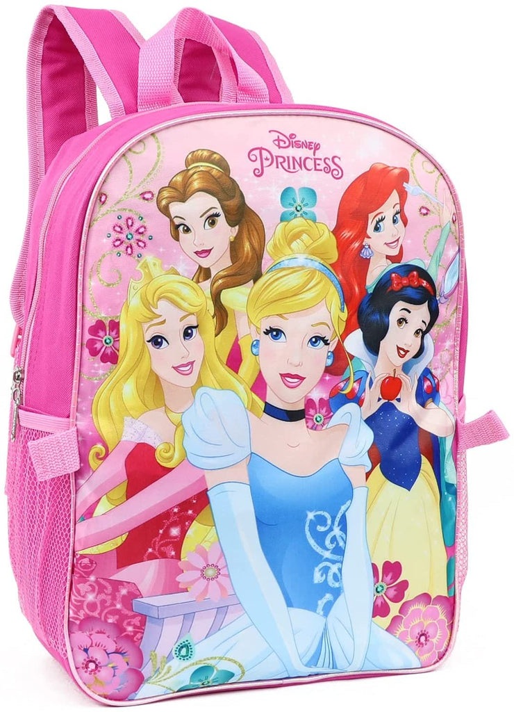 Princess Girl's 16" Backpack W/Detachable Lunch Box