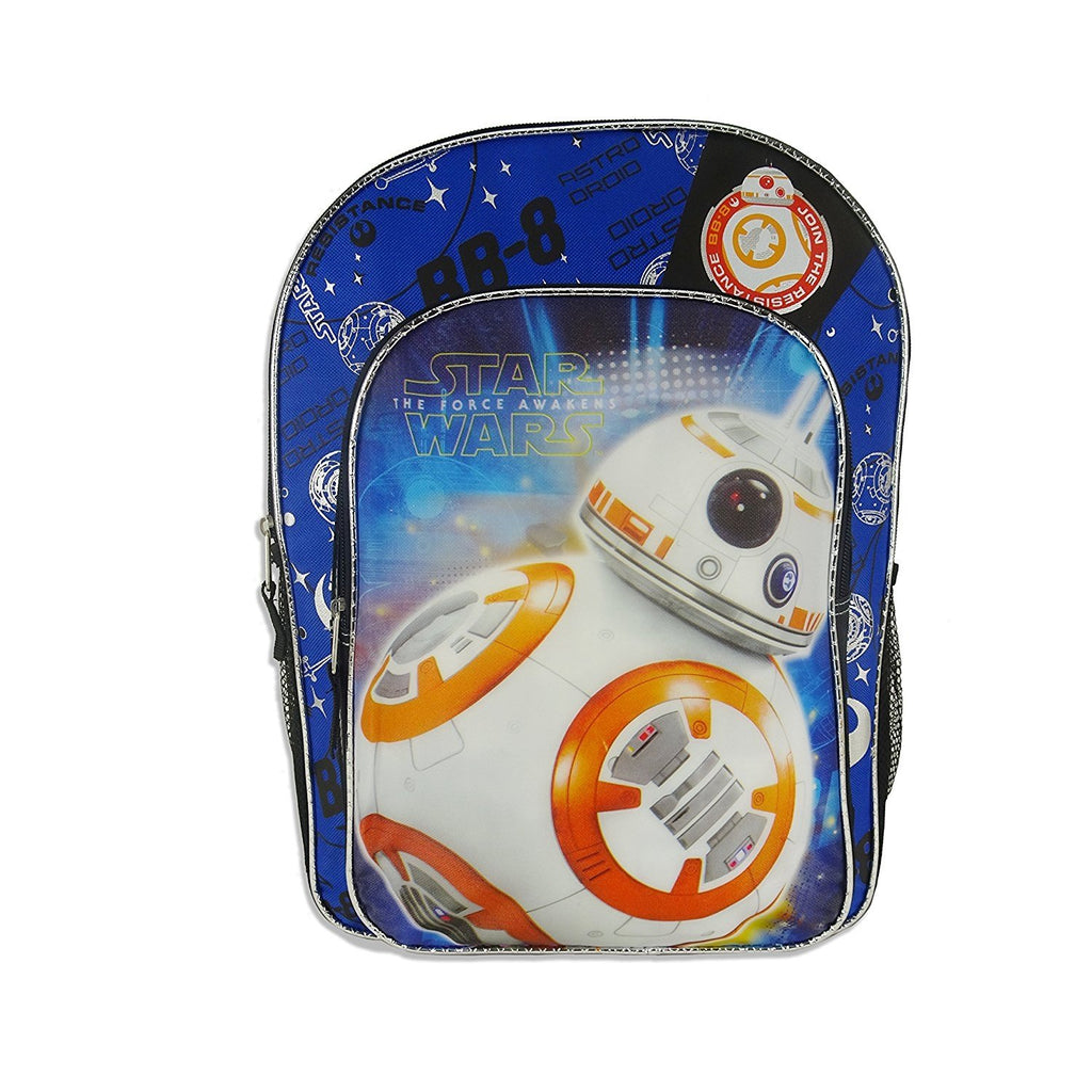 Disney Star Wars Episode 7 Backpack "The Force Awakens" Featuring BB8