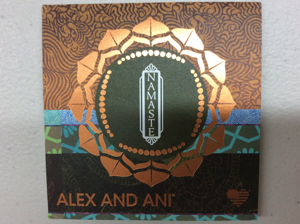 Alex and Ani Womens Crystal Infusion Namaste Set of 3