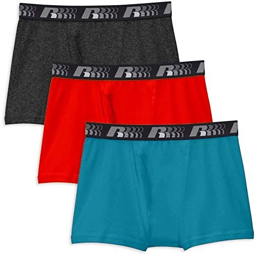 Russell performance short leg boxer briefs