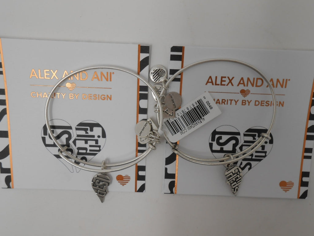 Alex and Ani Charity By Design, Best Friends Set of 2, Expandable