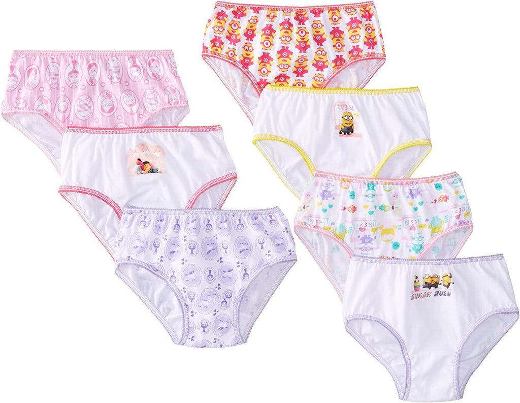 Handcraft Little Girls'  Despicable Me  Panty (Pack of 7)