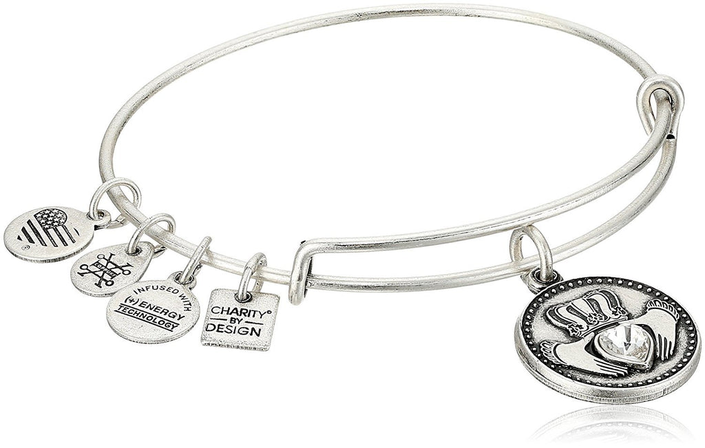 Alex and ANI Charity by Design, Claddagh Bangle Bracelet