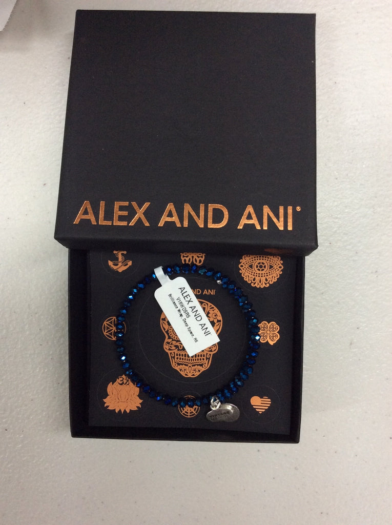 Alex and Ani Womens Brilliance Wrap Deep Space