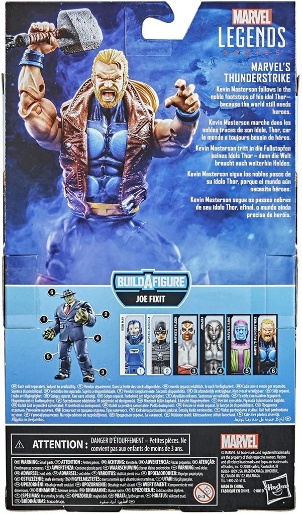 Hasbro Marvel Legends Series 6-inch Collectible Marvel’s Thunderstrike Action Figure Toy, Ages 4 and Up