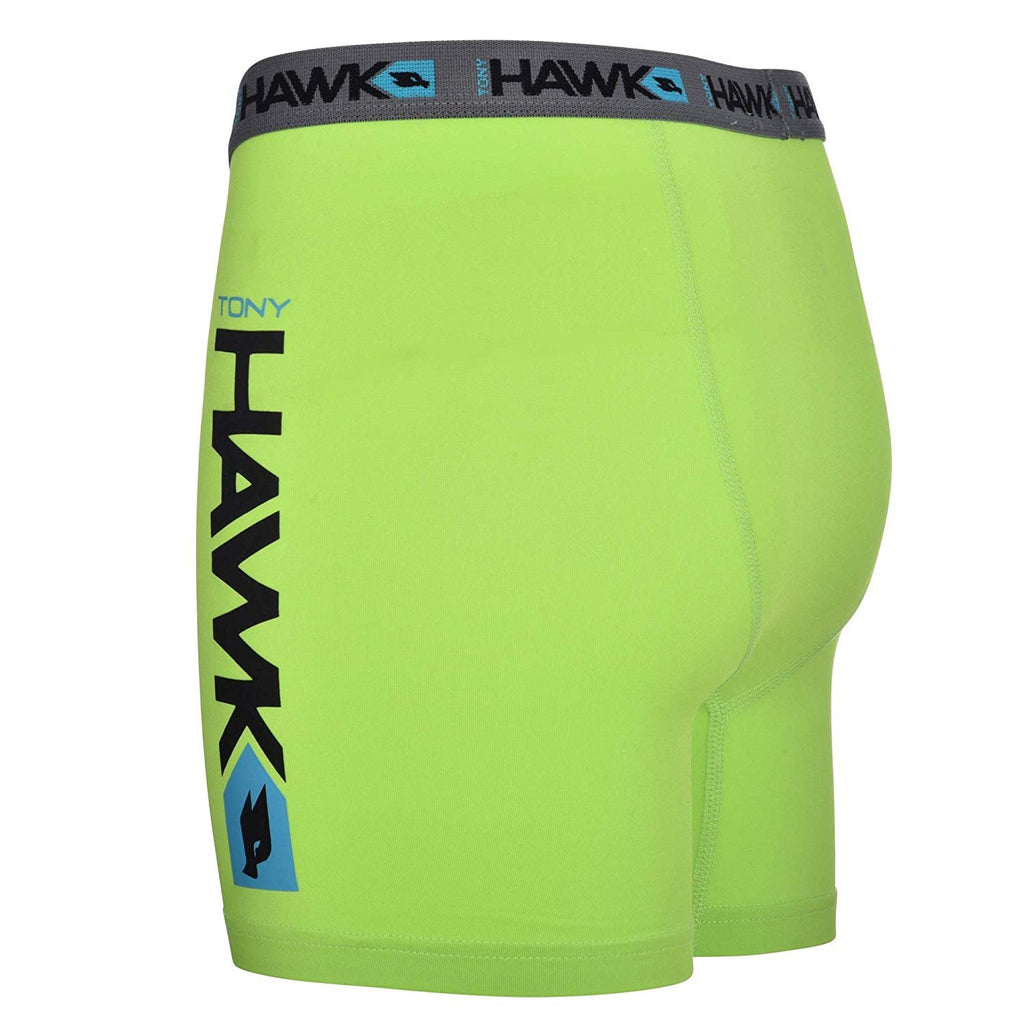 Tony Hawk Boys' Boxer Briefs 8-Pack Performance Dri Fusion Tech Compression No Fly Underwear