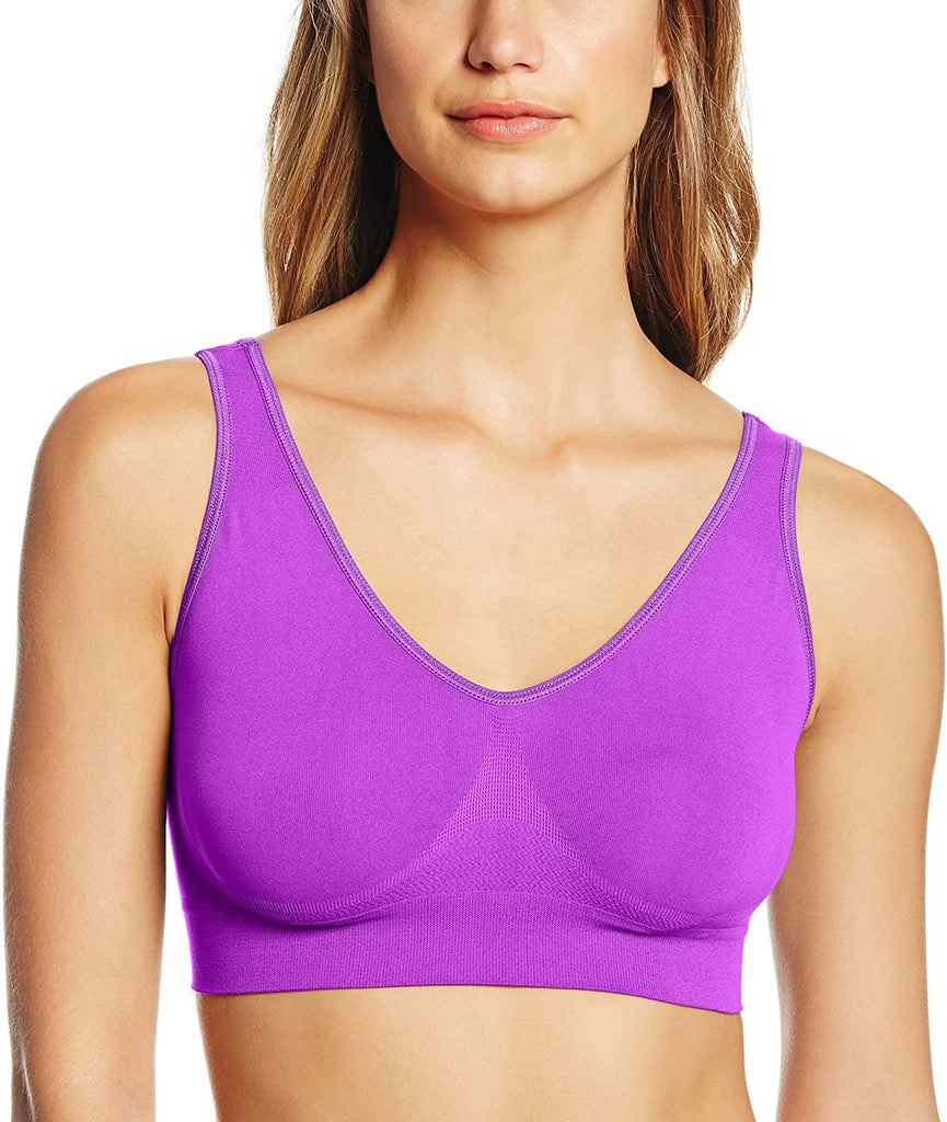 Hanes Women's Cozy Seamless Wire Free Bra