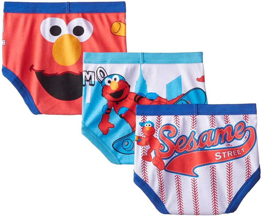 Sesame Street Boys' Character Toddler 7 Pk Underwear