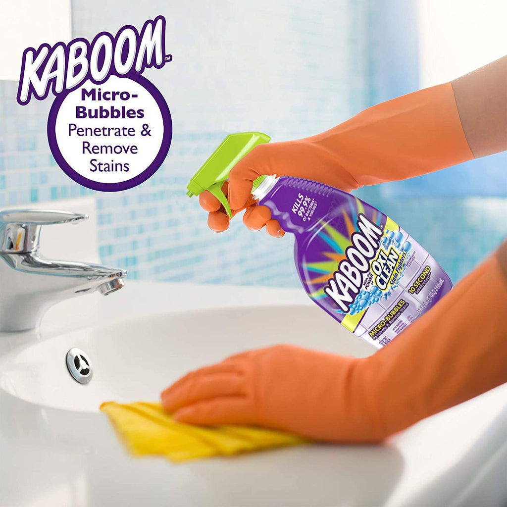 KABOOM Professional Oxi Clean, Shower Tub and Tile Cleaner, 32 OZ (PACK OF 2)