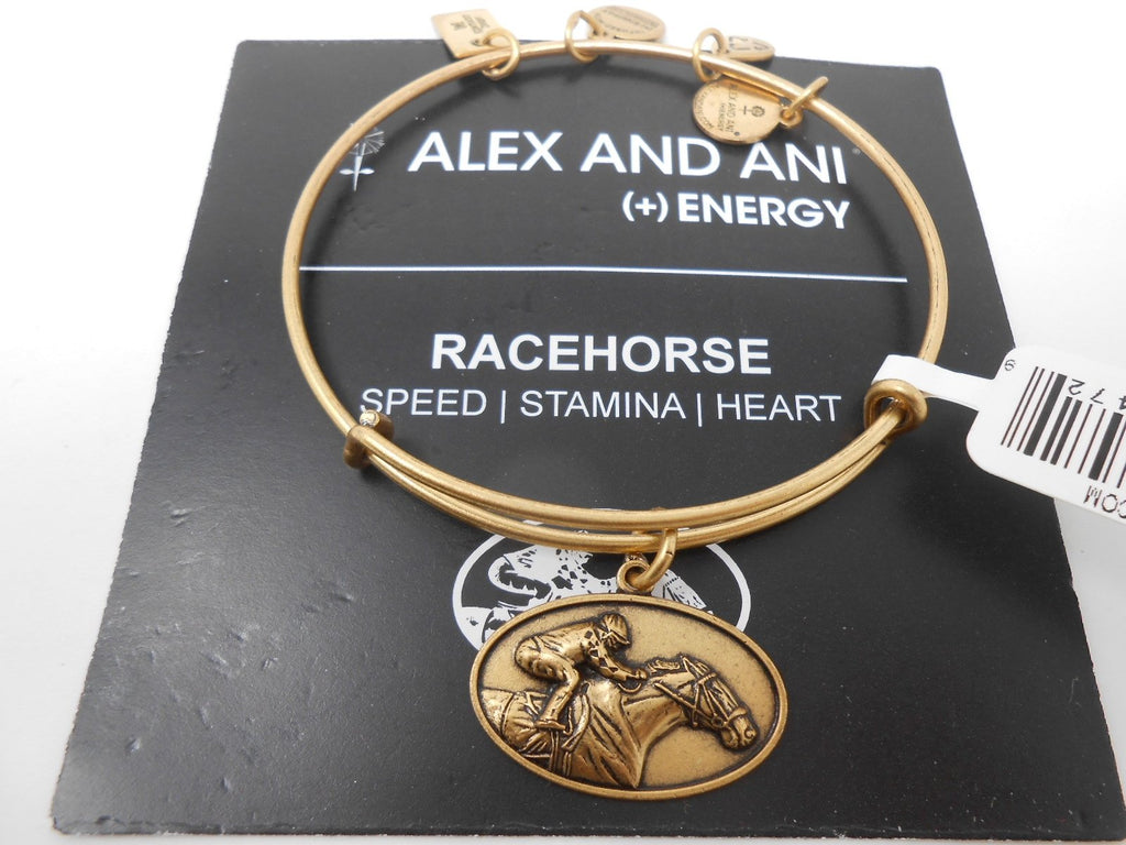 Alex and Ani Victorious 3D Race Horse Expandable Bangle Bracelet