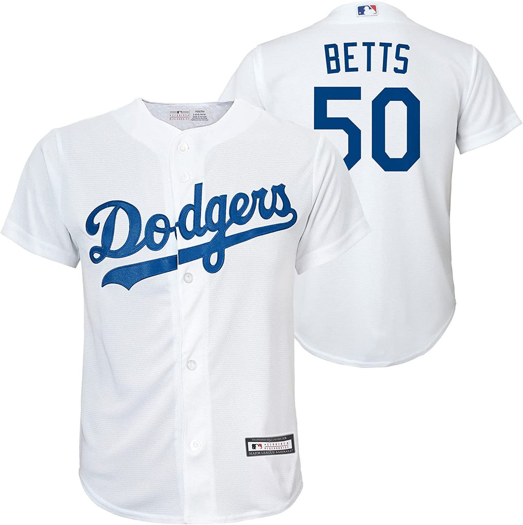 Outerstuff Mookie Betts Los Angeles Dodgers #50 Little Kids Jersey - (4-7)