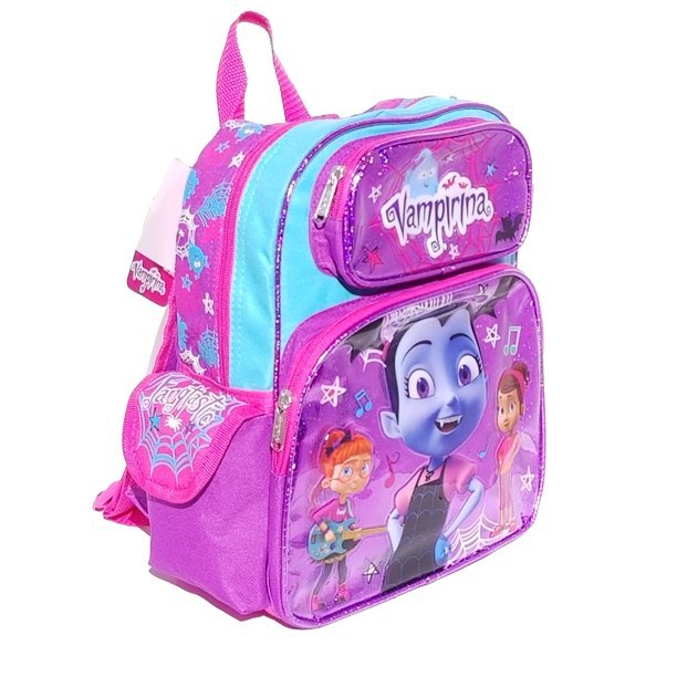 Disney Vampirina Purple & Shiny Large School Backpack 12"