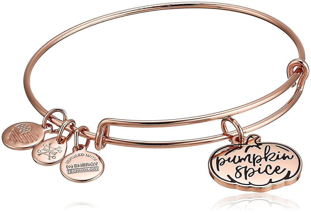 Alex and Ani Womens Color Infusion Pumpkin Spice Bangle