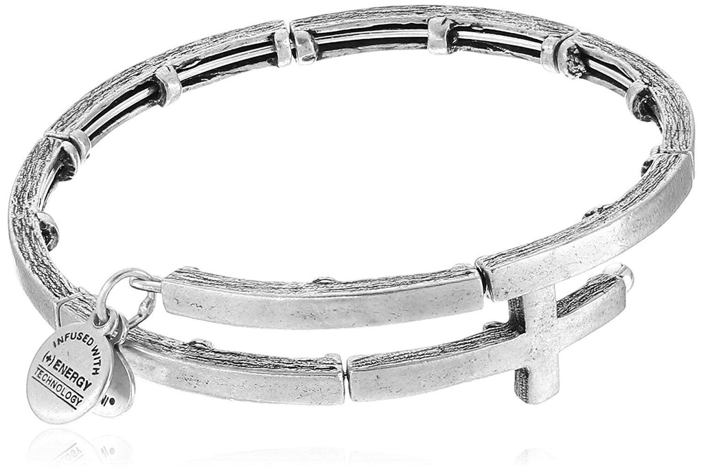 Alex and Ani The Mystical and The Magical Cross Metal Wrap Bracelet