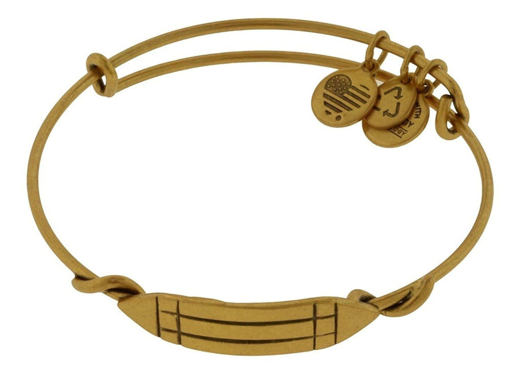 Alex and Ani Atlantean Wrap Expandable Bangle Bar Bracelet