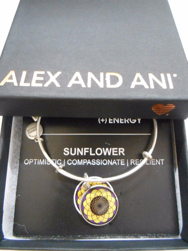 Alex and Ani Charity by Design Sunflower Bangle Bracelet