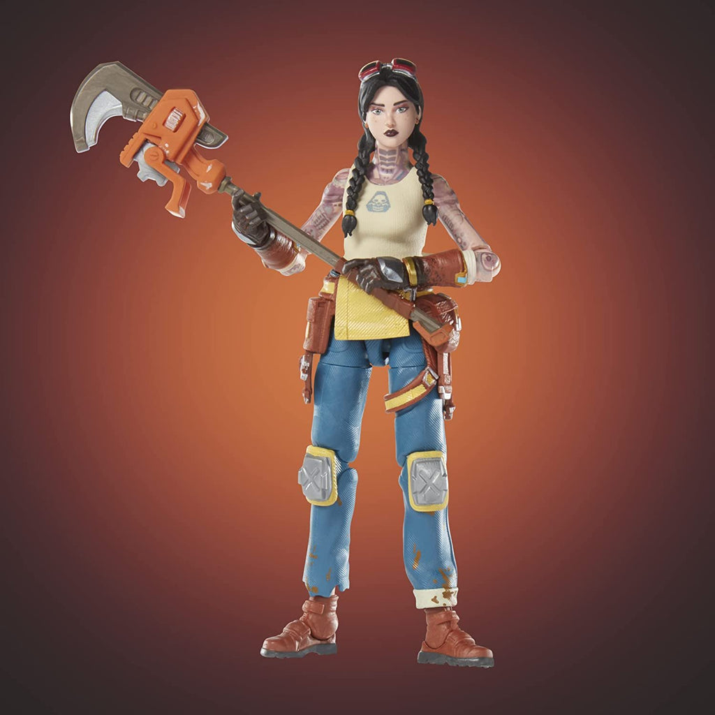 FORTNITE Hasbro Victory Royale Series Jules and Ohm Deluxe Pack Collectible Action Figures with Accessories - Ages 8 and Up, 6-inch (Amazon Exclusive)