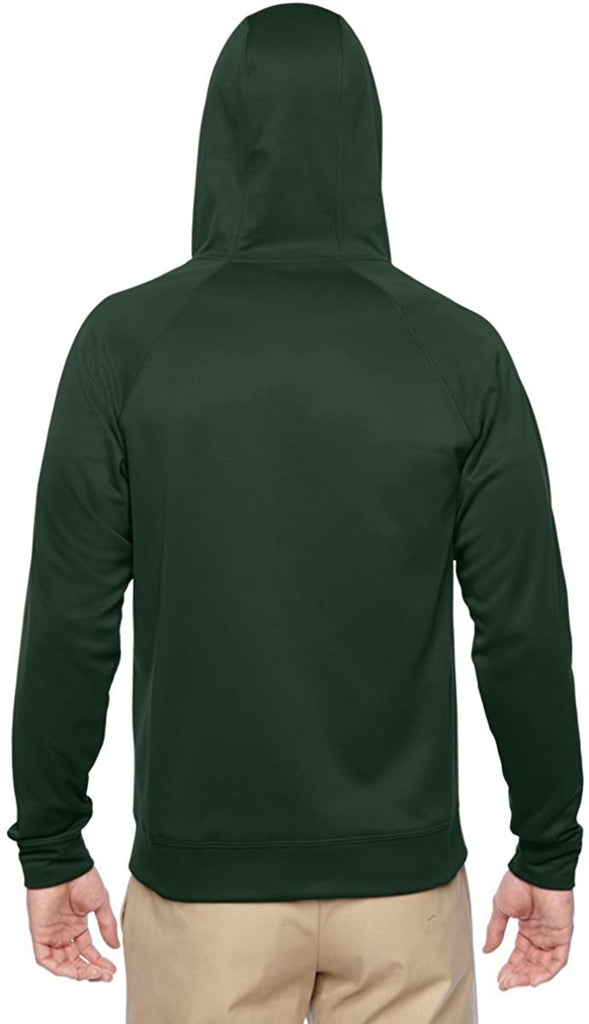 Jerzees Men's NuBlend Moisture Management Full Zip Hood Fleece