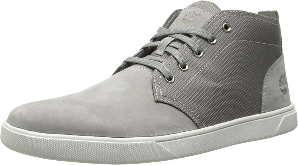 Timberland Men's Groveton Leather and Fabric Chukka  Boot