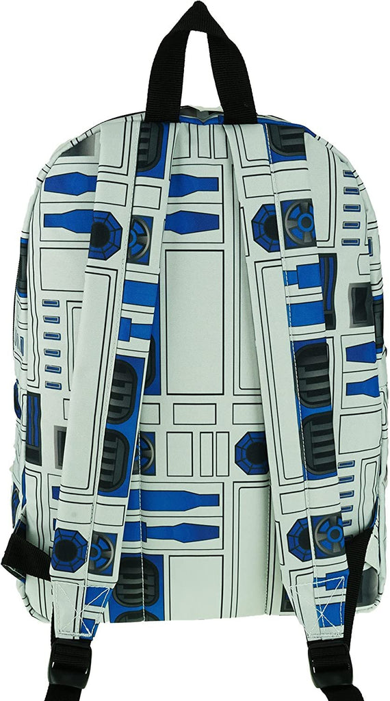 KBNL Star Wars - R2D2 Deluxe All Over Print Backpack - 64955, White