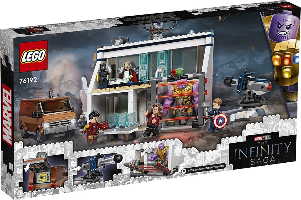 LEGO Marvel Avengers: Endgame Final Battle 76192 Collectible Building Kit; Battle Scene at The Avengers’ Compound; New 2021 (527 Pieces)