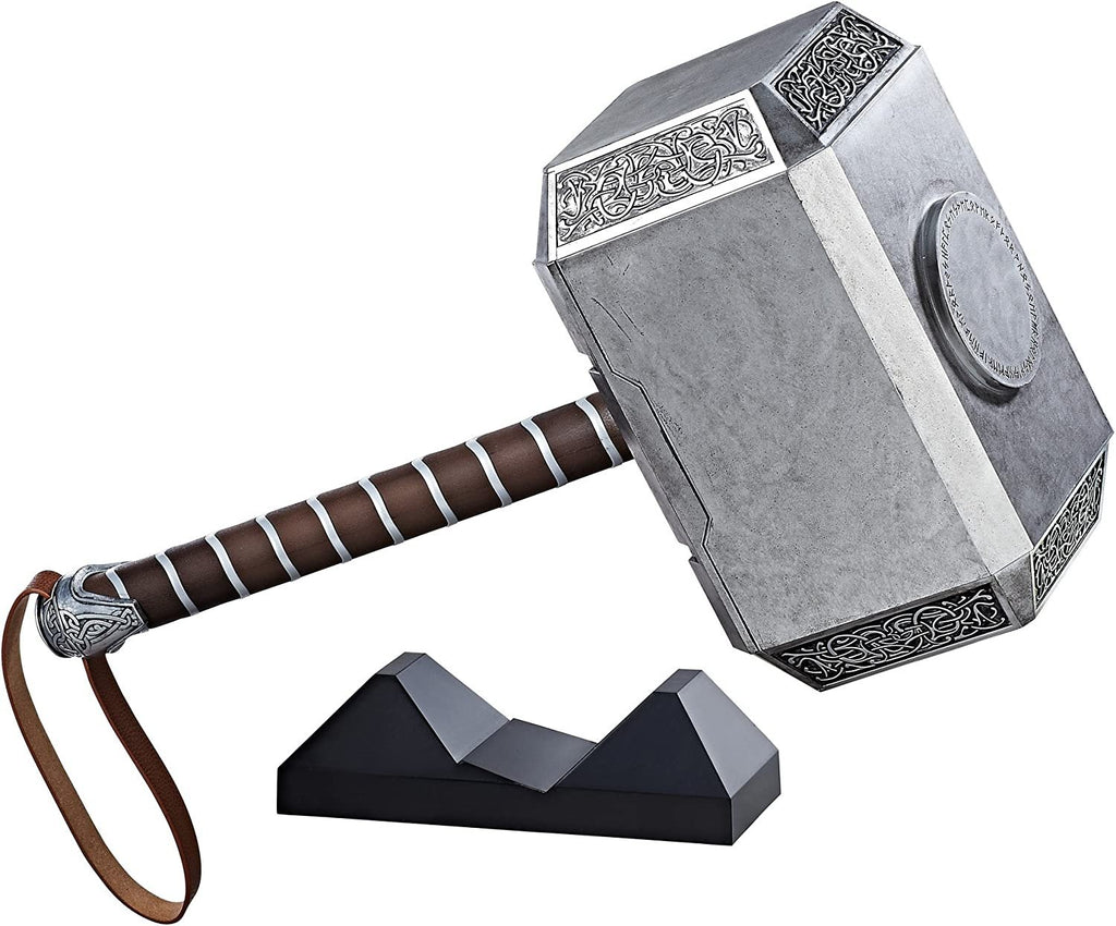 Avengers Marvel Legends Series Mjolnir Electronic Hammer , Gray