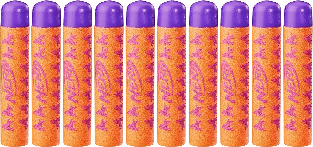 NERF Fortnite Official 10 Dart Mega Refill Pack Fortnite Mega Dart Blasters -- Compatible Mega Toy Blasters -- for Youth, Teens, Adults