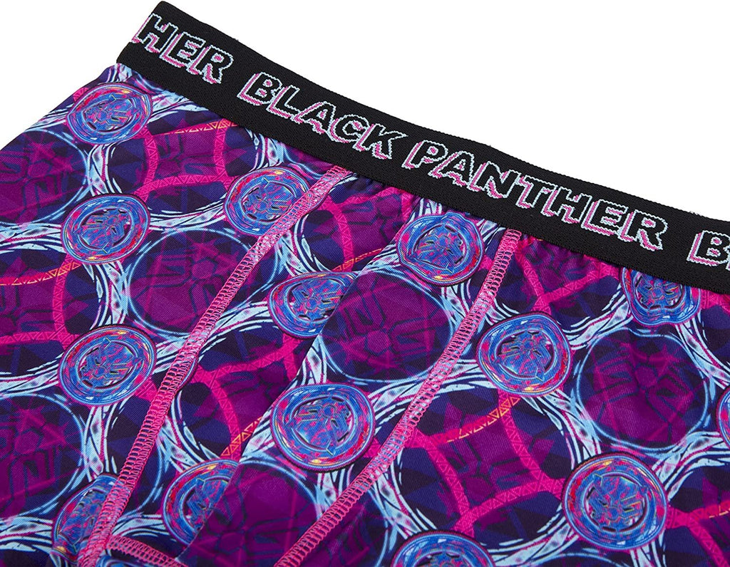 Marvel Boys' Black Panther 7-Pack Athletic Boxer Briefs Underwear Available in Sizes 6, 8, 10